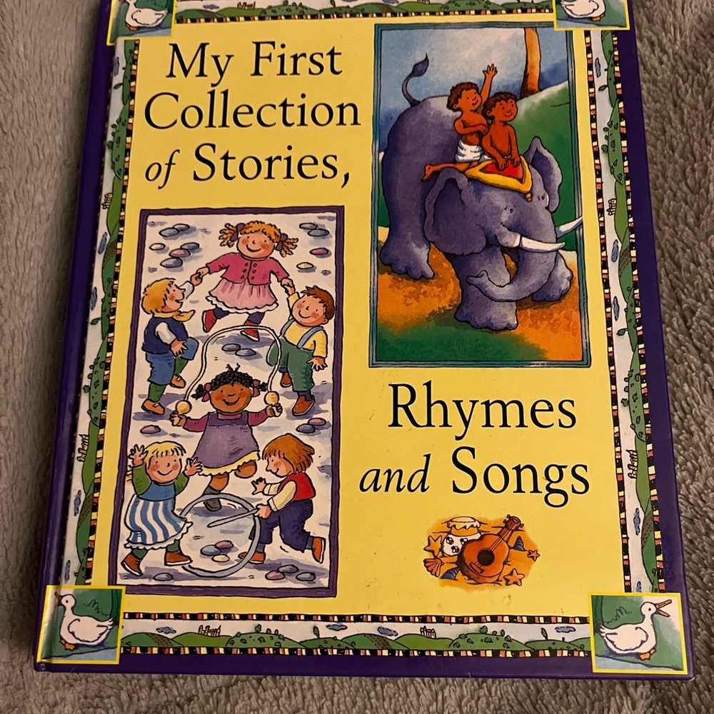 My first collection of stories, rhythms and songs book